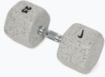 Nike Strength Ganteră cauciucată Nike Strength Grind Dumbbell 25 kg wolf grey