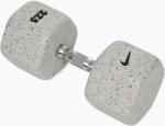 Nike Strength Ganteră cauciucată Nike Strength Grind Dumbbell 27, 5 kg wolf grey