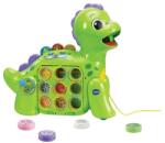VTech Jucarie interactiva bebelusi Vtech Dinozaur, 3 moduri de joaca, 30x20x15cm