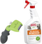  FURminator FURminator dog kutyáknak Rövid szőrre S fésűszélesség 3, 8 cm+709ml Nature's Miracle folt- & szageltávolító ingyen