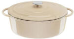 Tefal Lov Öntöttvas Ovális Sütőtál fedővel 34cm 7.2L Bézs E25906