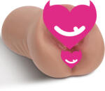 SuperLove Dual Channel Realistic Masturbator Tan