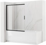 Rea Paravan de cada culisant REA Dario 120 cm negru (REA-W7887)