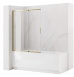 Rea Paravan de cada culisant REA Dario 80 cm auriu periat (REA-W7882)