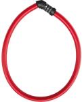 ABUS 4408C számkombinációs sodronyzár, 8 mm x 65 cm, piros