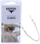  Kiotos - rozsdamentes acél bimbócsipesz (ezüst) - erotikasziget