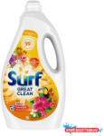 Surf Folyékony mosószer SURF Hawaiian Dream 3 liter 60 mosás