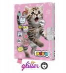Happy Color Junior DBL36-2510 Miau, emléktábla lakattal, 14x18cm, 80 lap (YR-DBL36-2510-70562)
