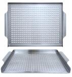 Gardenko Grill főzőlap rozsdamentes acél Plancha grill hamburger főzőlap (GK-AG-TK-04)