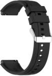 Techsuit Каишка за Huawei Watch GT 4 (41 мм)/W1/Honor Watch S1/Garmin Venu 2S/Vivoactive 4S - Techsuit - Каишка за часовник 18 мм (W075) - Черен