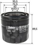 VALEO Filtru ulei VALEO 586137 (586137)