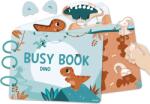 Janod Interaktív tevékenységekkel teli könyv Busy Book Dino (J05821)