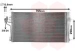 VAN WEZEL Condensator, climatizare VAN WEZEL 30005484 (30005484)