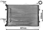 VAN WEZEL Radiator, racire motor VAN WEZEL 58002283 (58002283)