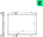 ERA Radiator, racire motor ERA 673402 (673402)