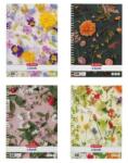 Herlitz Spirálfüzet A/4 vonalas HERLITZ 70 lapos Flower vegyes, minta nem választható