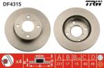 TRW Disc frana TRW DF4315 (DF4315) - automobilus
