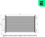 ERA Condensator, climatizare ERA 667411 (667411)