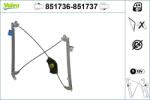 VALEO Mecanism actionare geam VALEO 851736 (851736) - automobilus