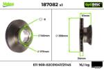 VALEO Disc frana VALEO 187082 (187082) - automobilus