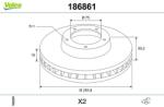 VALEO Disc frana VALEO 186861 (186861)