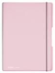 Herlitz Füzet A/4 kockás-vonalas HERLITZ 2x40 lapos My Book Flex, Pastel rózsaszín