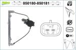 VALEO Mecanism actionare geam VALEO 850181 (850181)