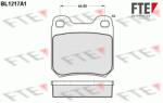 FTE set placute frana, frana disc FTE 9010064 (9010064)