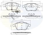 COMLINE set placute frana, frana disc COMLINE CBP11591 (CBP11591)