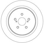 TRW Disc frana TRW DF6746 (DF6746) - automobilus