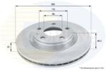 COMLINE Disc frana COMLINE ADC1412V (ADC1412V)