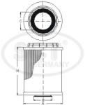 Sct - Mannol Filtru ulei SCT - MANNOL SH 4041 L SH 4041 L (SH 4041 L)