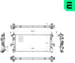 ERA Radiator, racire motor ERA 673208 (673208)