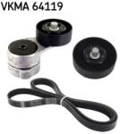 SKF Set curea transmisie cu caneluri SKF VKMA 64119 (VKMA 64119)