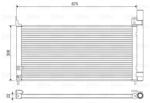 VALEO Condensator, climatizare VALEO 814415 (814415)