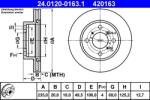 ATE Disc frana ATE 24.0120-0163.1 (24.0120-0163.1)
