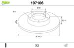 VALEO Disc frana VALEO 197106 (197106)