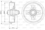 VALEO Tambur frana VALEO 237049 (237049)