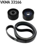 SKF Set curea transmisie cu caneluri SKF VKMA 33166 (VKMA 33166)