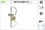 VALEO Mecanism actionare geam VALEO 851112 (851112)