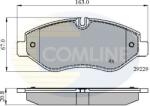 COMLINE set placute frana, frana disc COMLINE CBP01616 (CBP01616)