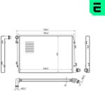 ERA Radiator, racire motor ERA 673043 (673043)