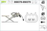 VALEO Mecanism actionare geam VALEO 850379 (850379)