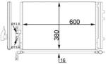 MAHLE Condensator, climatizare MAHLE BEHR AC 778 000S (AC 778 000S)