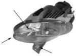 VAN WEZEL Proiector ceata VAN WEZEL 4028998 (4028998)