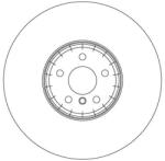 TRW Disc frana TRW SINGLE DF6639S (DF6639S)
