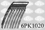 SASIC Curea transmisie cu caneluri SASIC 6PK1020 (6PK1020)