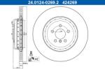 ATE Disc frana ATE 24.0124-0269.2 (24.0124-0269.2)