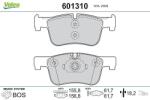 VALEO set placute frana, frana disc VALEO 601310 (601310)