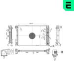 ERA Radiator, racire motor ERA 673046 (673046)